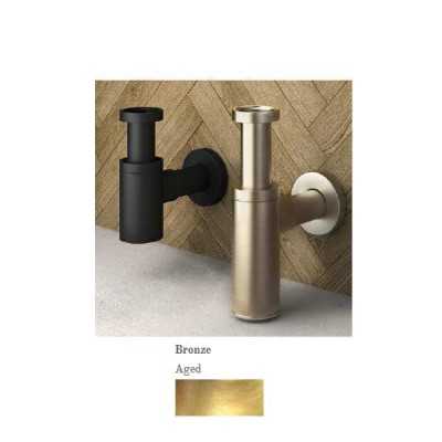 Sifone per lavabo Millenium bronzo