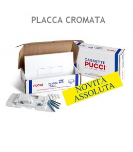Kit Rinnova Pucci Sara in Eco con placca cromata 80170572
