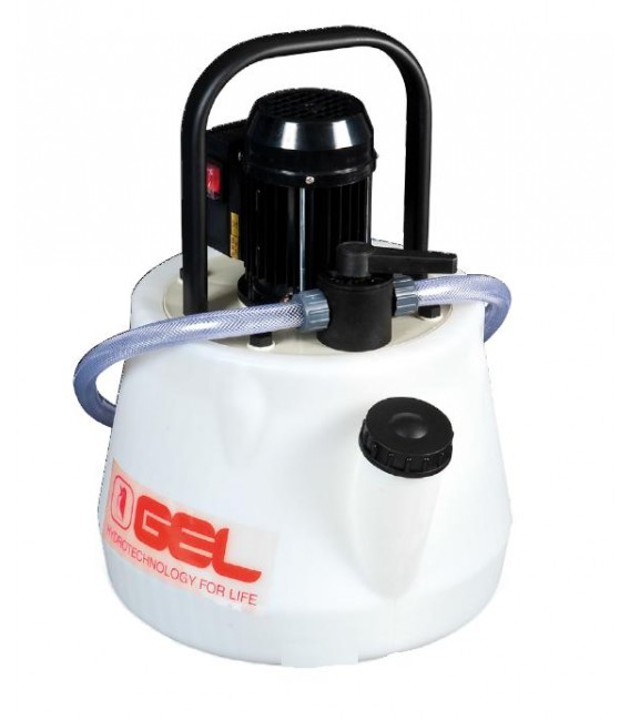 Pompa lavaggio scambiatori Gel boy C15 super con invertitore di flusso