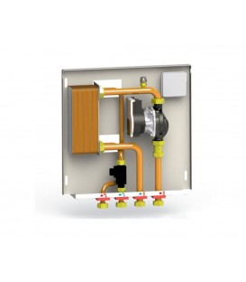 MX 125/ACS Kit produzione acqua calda sanitaria istantanea per termocamino 17,5 lt/min