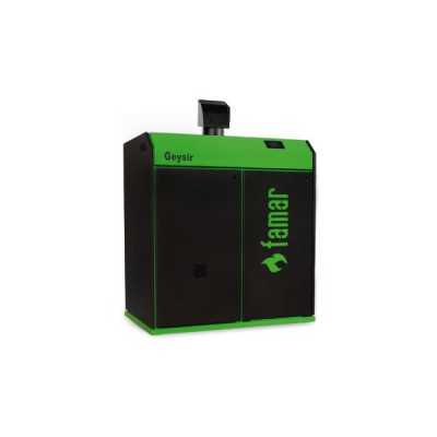 Caldaia policombustibile Geysir Wood 5S 34 kW con acqua calda sanitaria