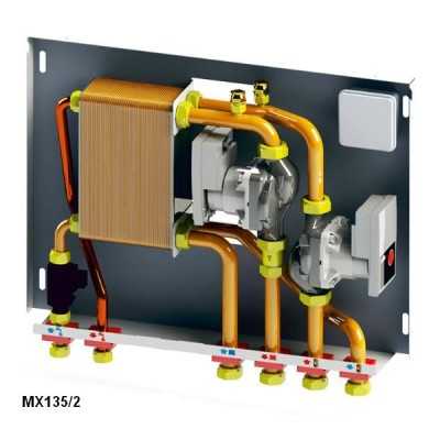 kit separazione impianto riscaldamento ACS MX135/2