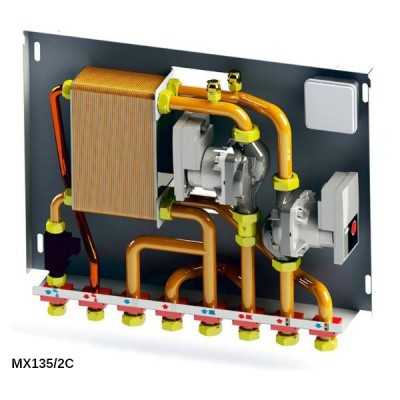 kit separazione impianto riscaldamento ACS MX135/2C