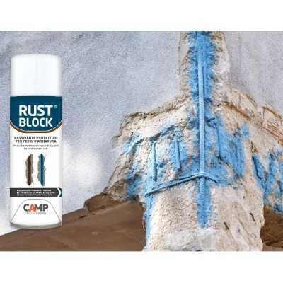 Passivante protettivo anticorrosivo per ferri d’armatura RUST BLOCK (12 pezzi)